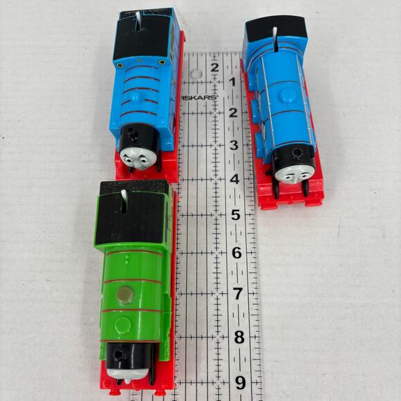 Thomas & Friends Trackmaster Lot 3 Motorized Trains Percy Mattel Gullane Works - Picture 13 of 13